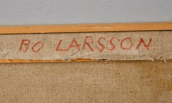 BO LARSSON, blandteknik/collage, signerad a tergo.