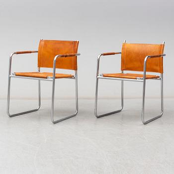 A pair of 'Amiral' armchairs by Karin Mobring, IKEA.