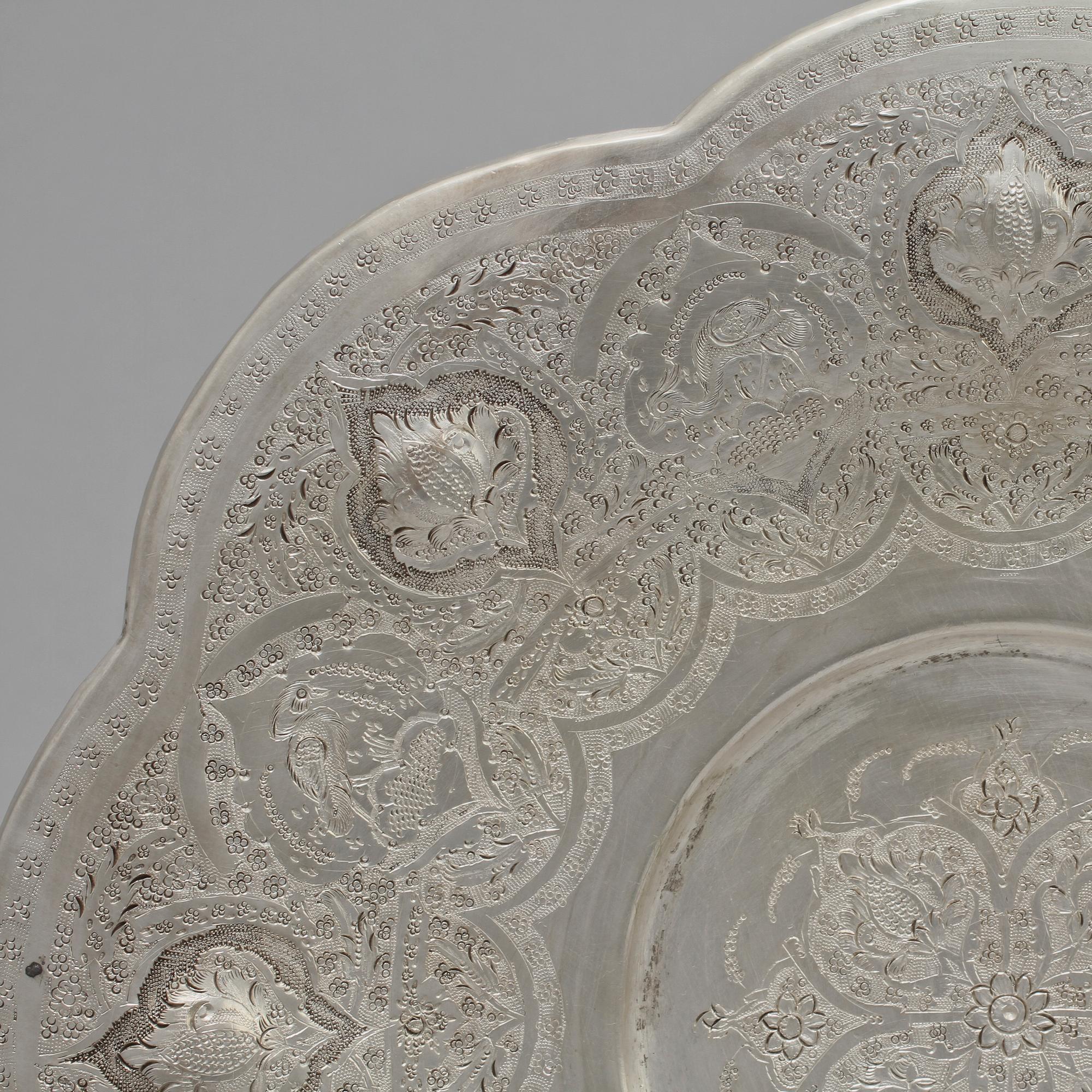 FAT, silver, Persien, 1900-talets första hälft. Vikt 355 g.