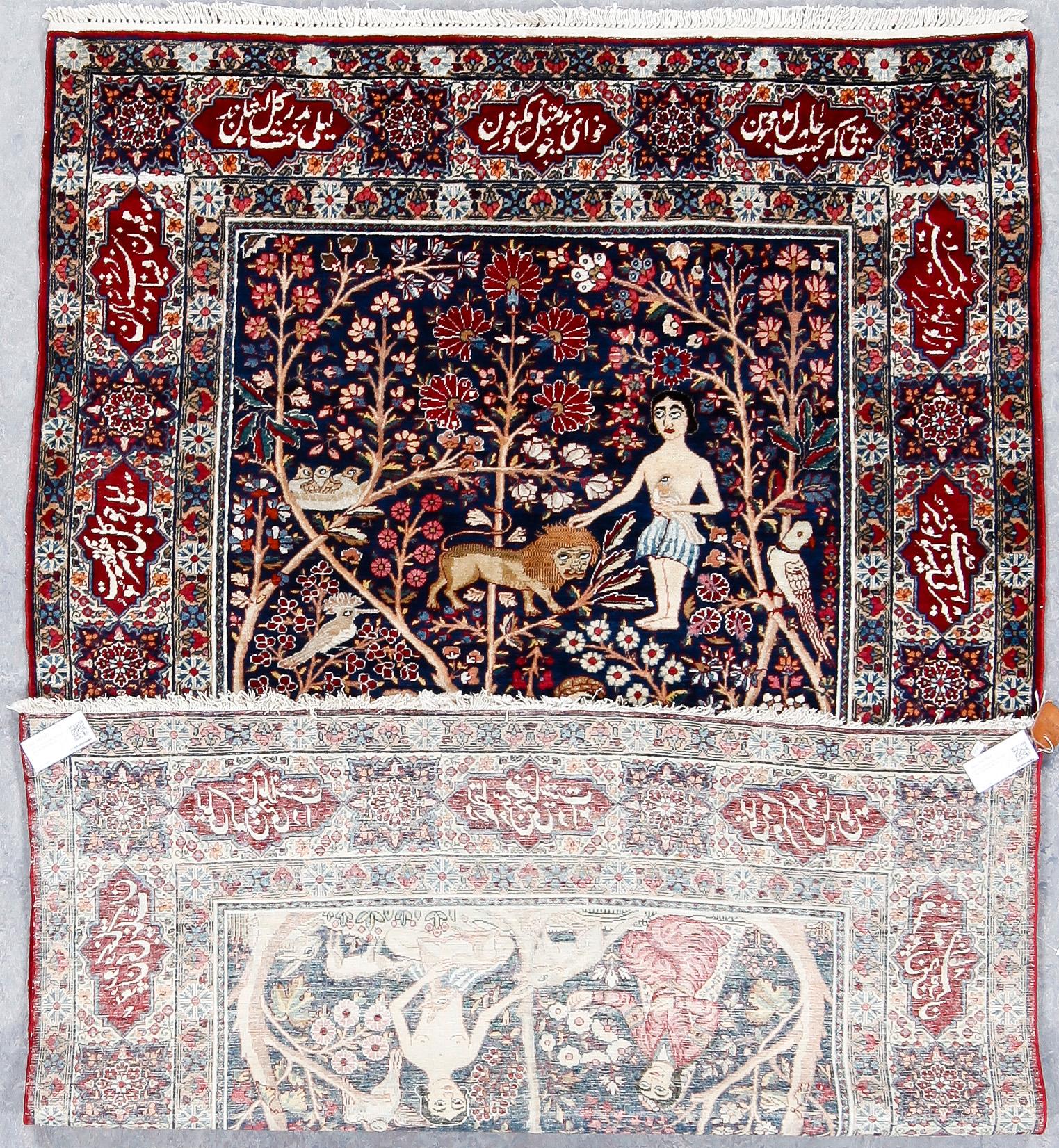 MATTA, semiantik, Kirman laver, ca 210x138 cm.