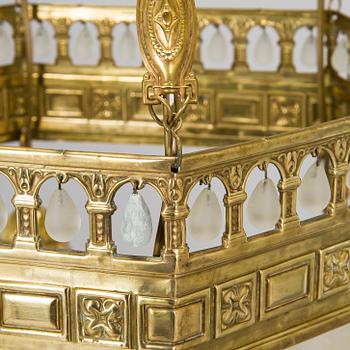 Kattokruunu, 1900-luvun alku.