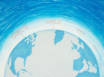 196. Ed Ruscha, "Girls", ur: "World Series".