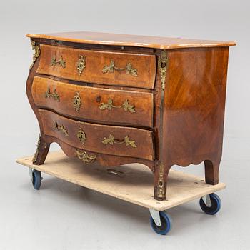 A Swedish Rococo commode, 18th century.