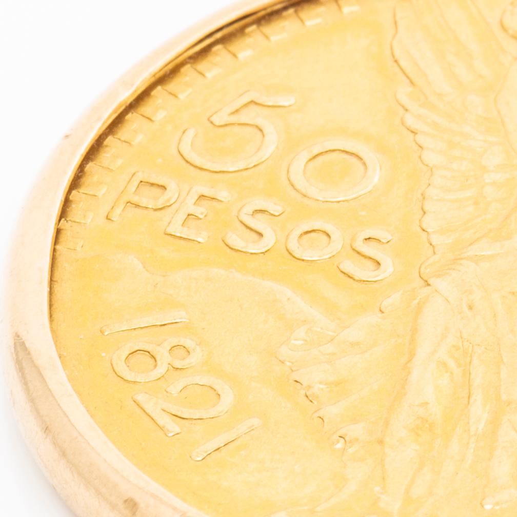 MYNT, guld 21,6 K, 50 Pesos, Mexico 1947. Tot 45 gram.
