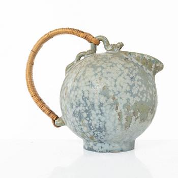 Arne Bang, a stoneware jug, model 151, own workshop, Fensmark, Denmark, 1930s-50s.