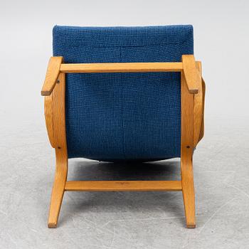 Bruno Mathsson, Fåtölj, "Eva", Firma Karl Mathsson, Värnamo, 1973.