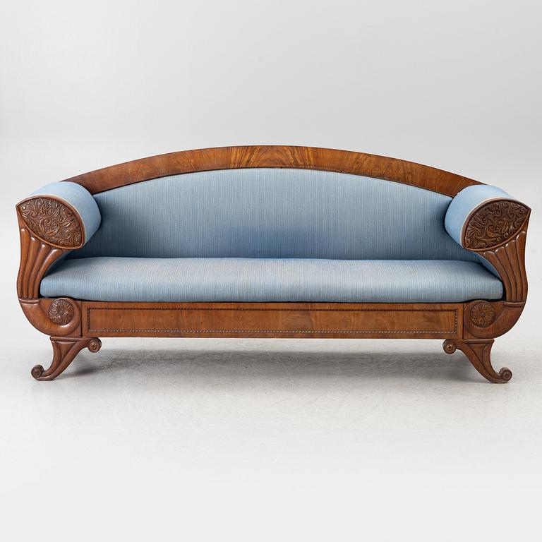 Soffa, 1800-talets första hälft. Empire.