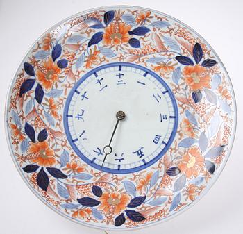 VÄGGUR, porslin, Imari, Japan, tidigt 1900-tal.