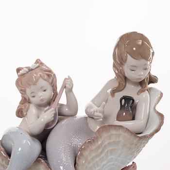 Francisco Polope, figurine, "Underwater journey", Lladró, Spain.