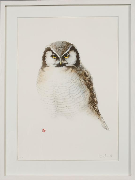 KARL MÅRTENS, färglitografi, signerad och numrerad 260/288.