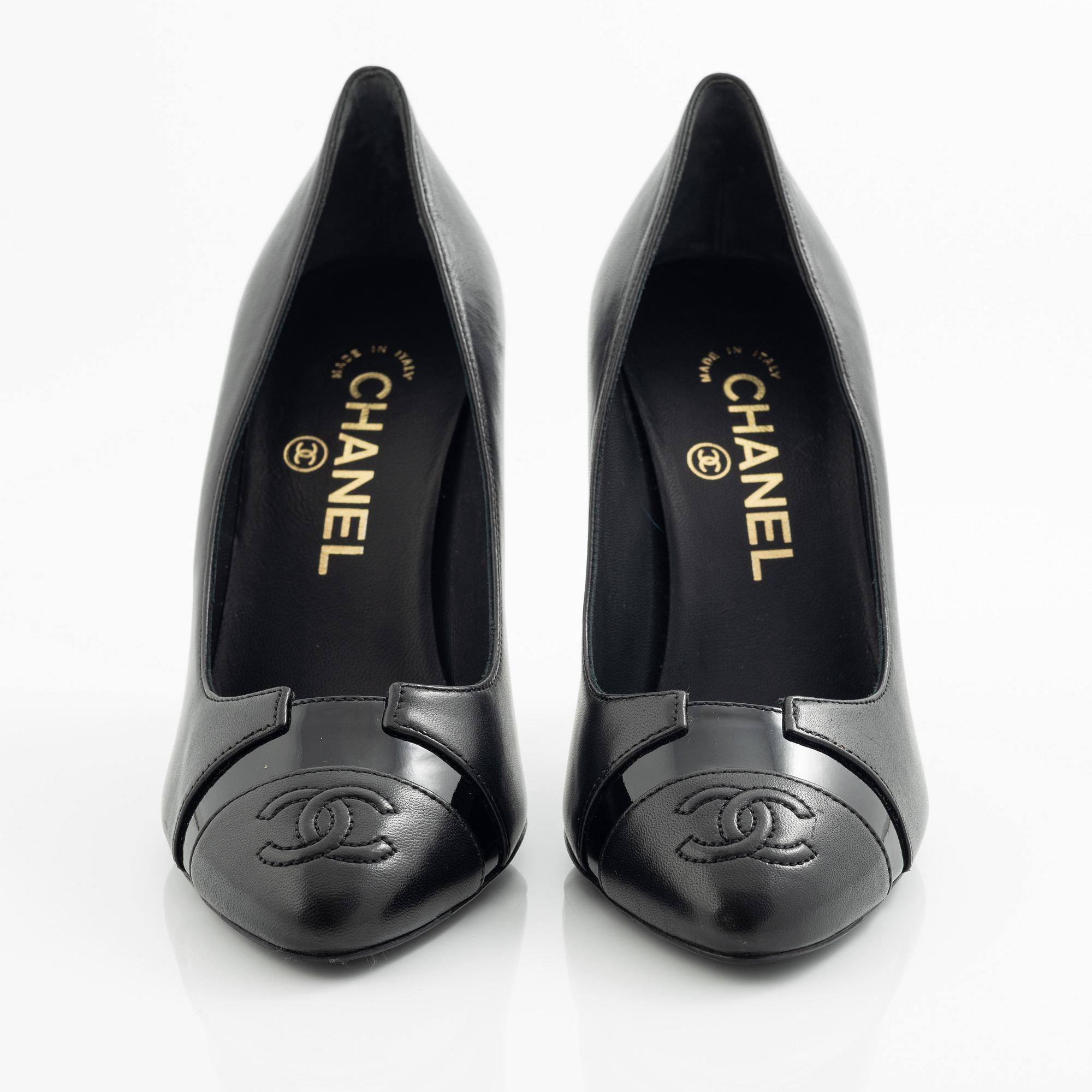 Chanel, pumps, storlek 36.