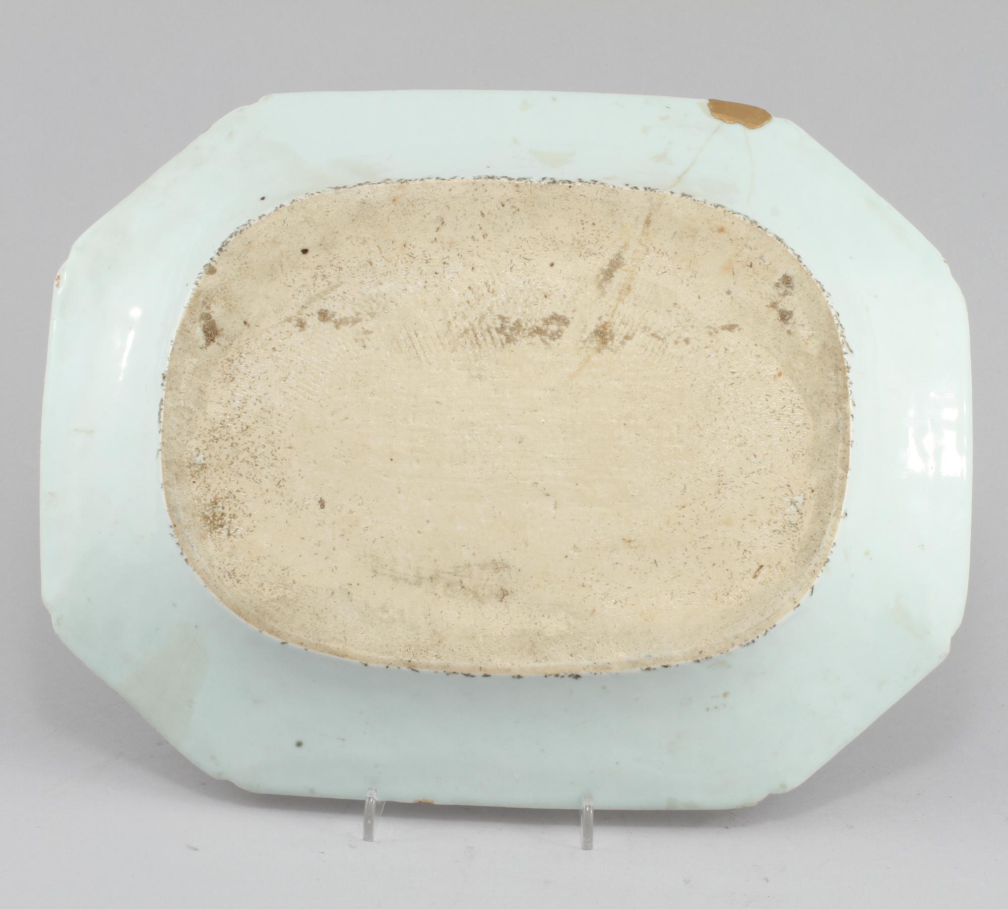 STEKFAT, porslin, Kina, 1700-tal.