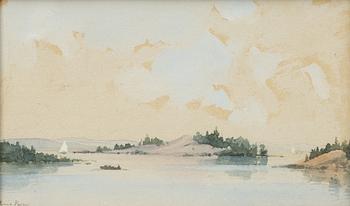 Anna Palm de Rosa, Skärgårdslandskap.