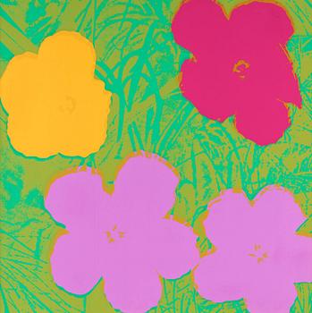 175. Andy Warhol, "Flowers".