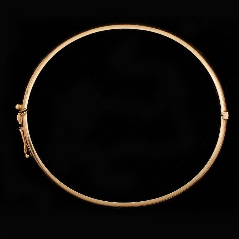 ARMBAND, 18k guld, saknar stämplar. Vikt ca 13 gr.