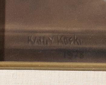 KATHY LONG, pastell, signerad och daterad 1978.