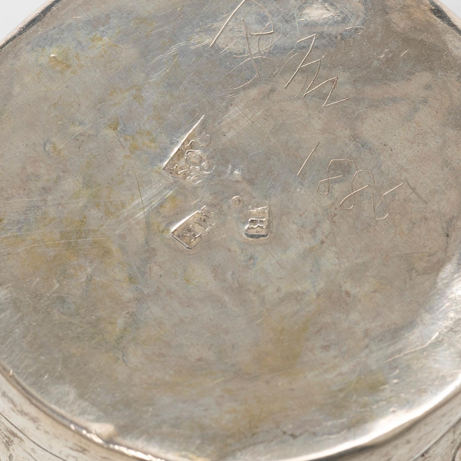 Michael Klashin, bägare, silver, Moskva 1747. Rokoko.