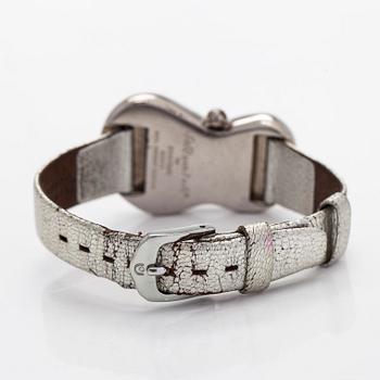 Exaequo, Soft watch, 40 x 25 mm, armbandsur, vitmetall, quartz.