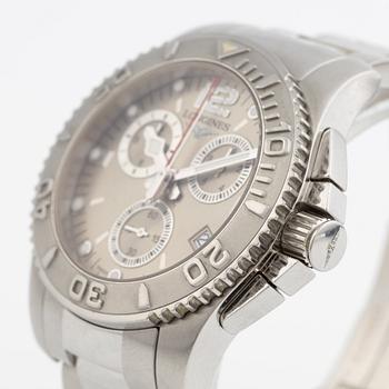 Longines, Hydro Conquest, chronograph, wristwatch, 41 mm.