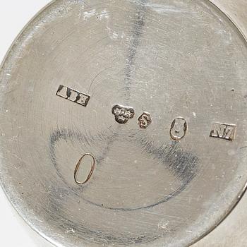 A lot of silver, 8 pieces, including with mark of KG Markströms, Uppsala 1897.