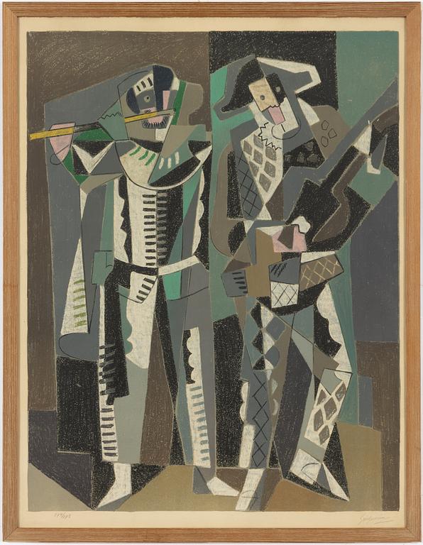 Gino Severini, "Commedia dell'Arte".