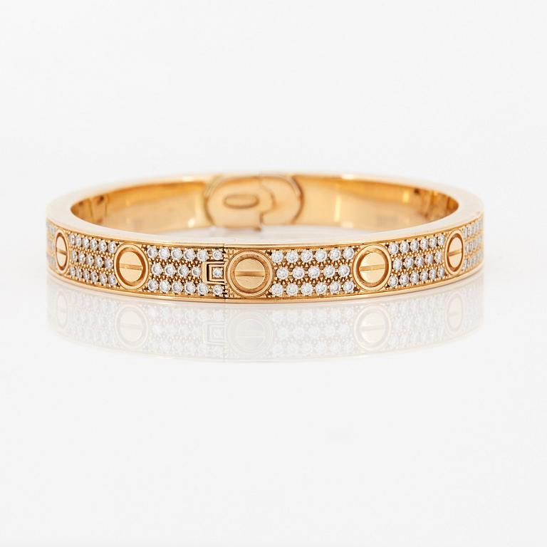 Cartier "Love" armband.
