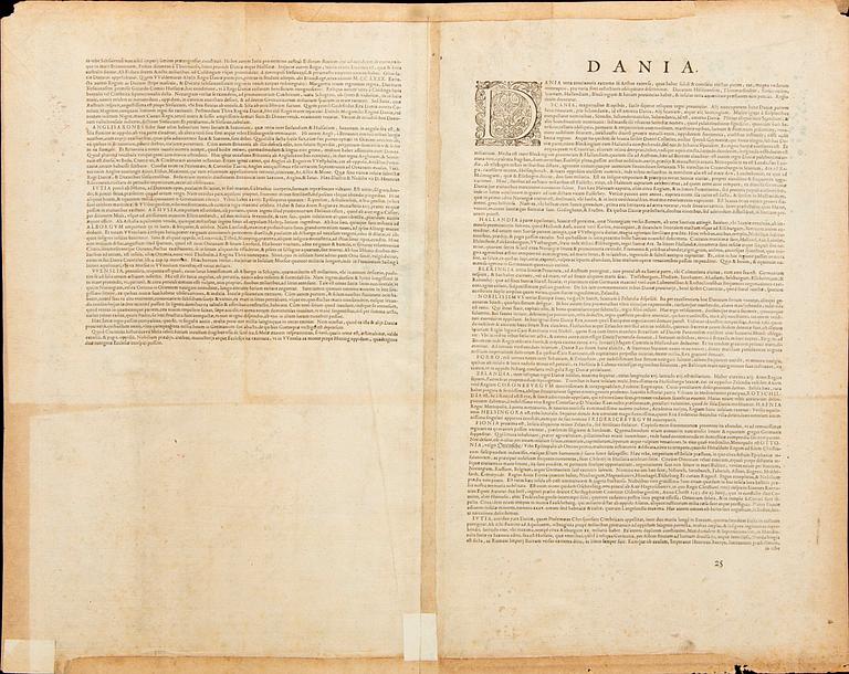 Marcus Jordan, map for Ggeorg Braun & Frans Hogenberg 'Civitates Orbis Terrarum', Cologne ca 1585-90.
