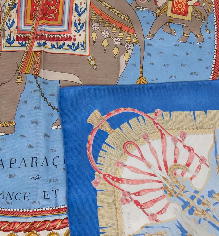 SCARF, "Caparaçons de la France et de l'Inde", Hermès.