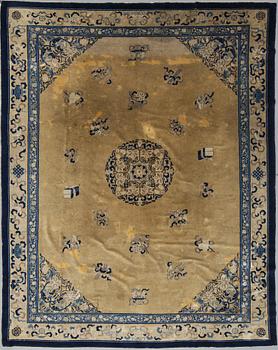 Matta, antik Beijing, ca 354 x 276 cm.