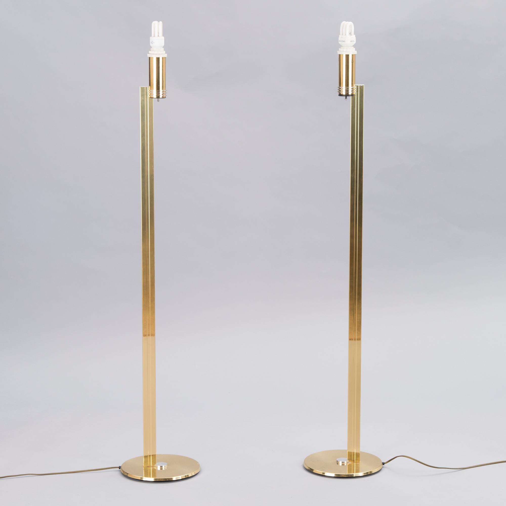 Two 21st century Norwegian floor lamps for Høvik Lys.