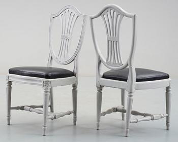 STOLAR, 6 st, delvis gustavianska, 1700-1800-tal.