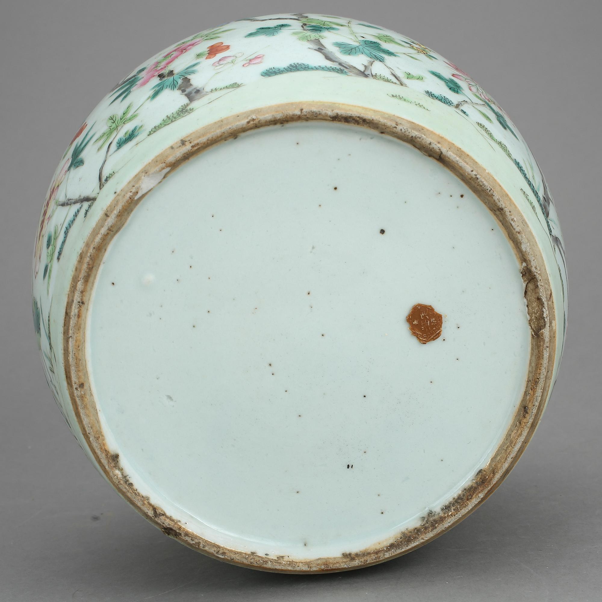 BOJAN, porslin, Kina, omkring 1900.