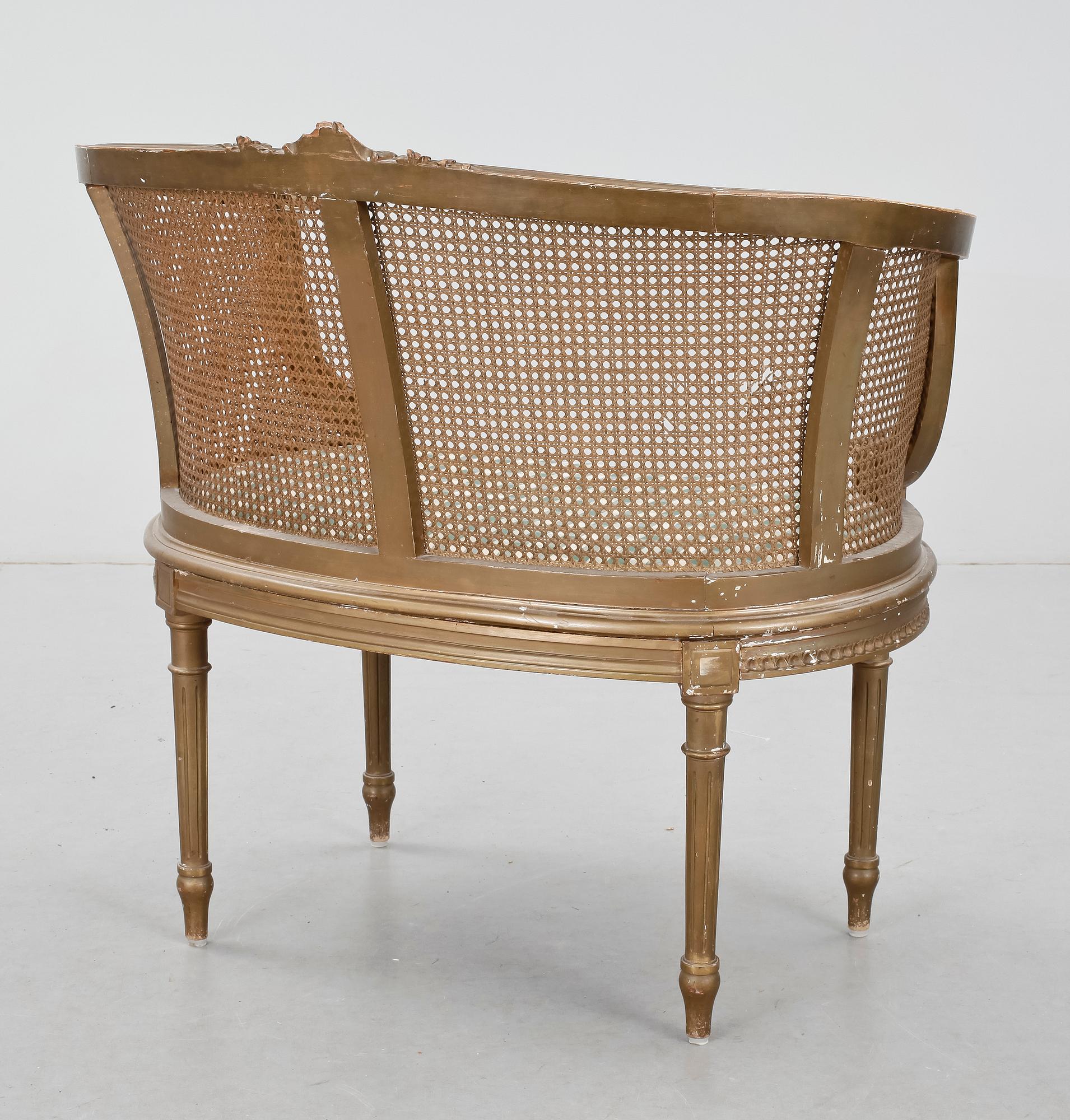 FÅTÖLJ, Louis XVI-stil, 1900-talets första hälft.