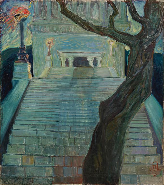 Axel Törneman, "Trappan".