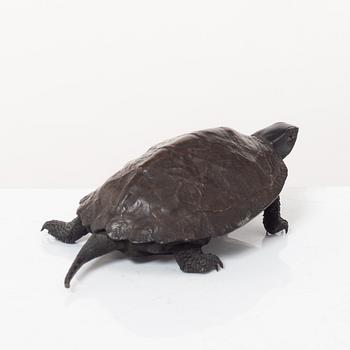 Okimono, figurin, brons, Japan, Meiji (1868-1912).