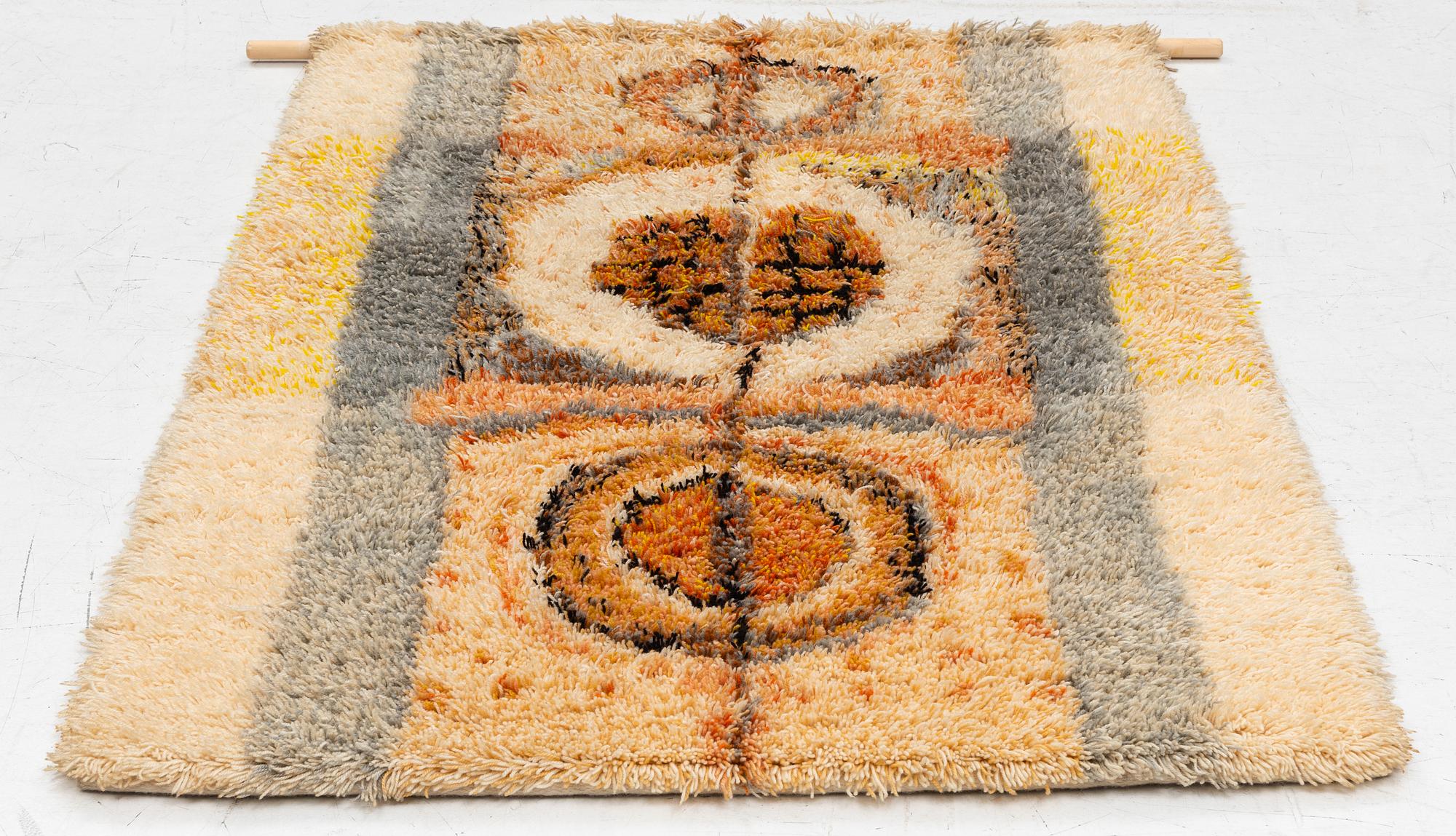 Leena-Kaisa Halme, Rya rug, approx. 155 x 107 cm.