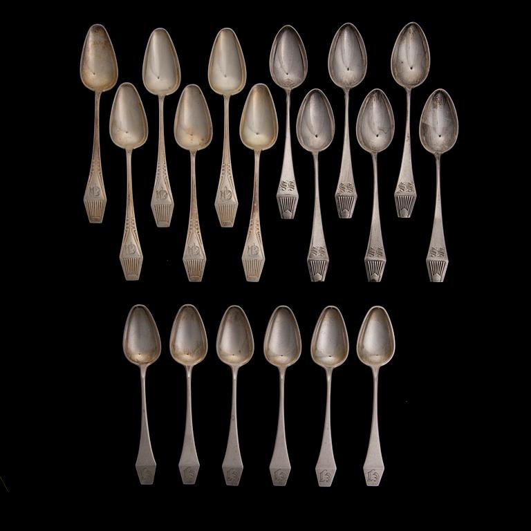 Silverbestick Stamplar