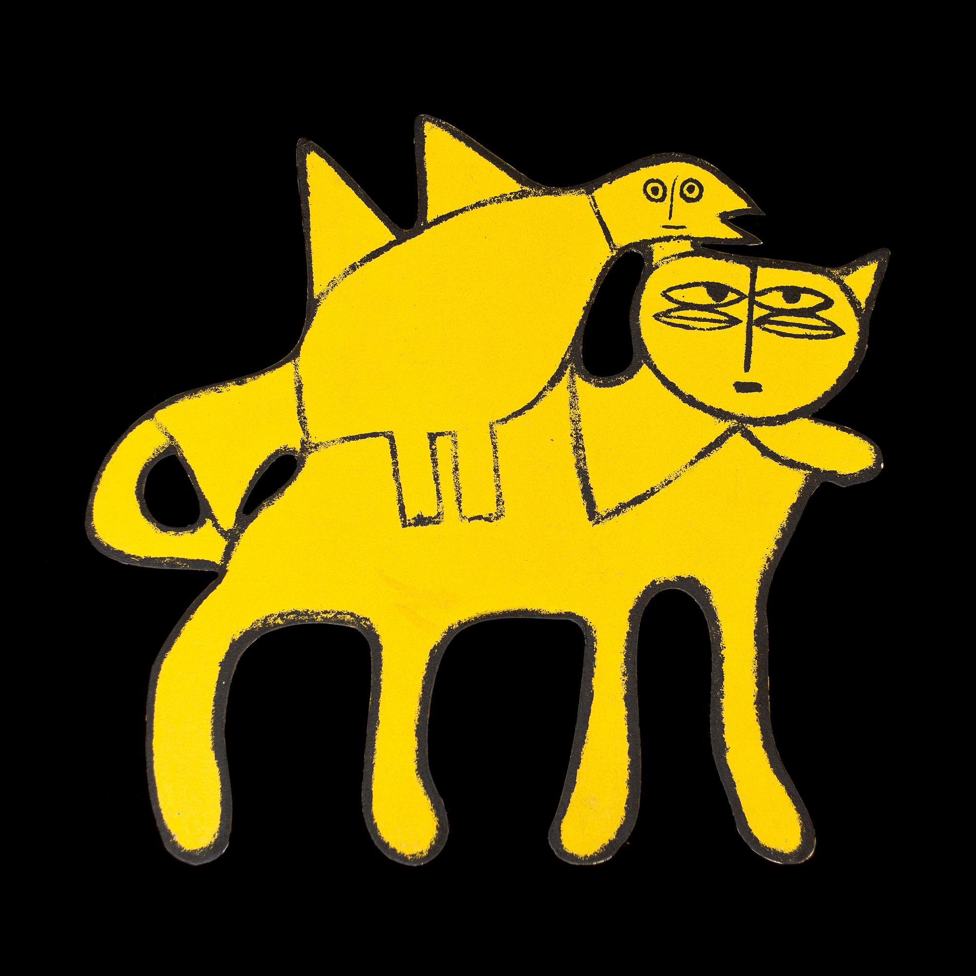 BEVERLOO CORNEILLE, polykrom metall, signerad och numrerad 44/49.