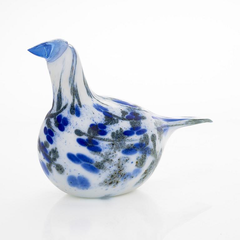 Oiva Toikka, An anniversary bird 2007, 'Dove', signed O. Toikka Nuutajärvi 354/1917.