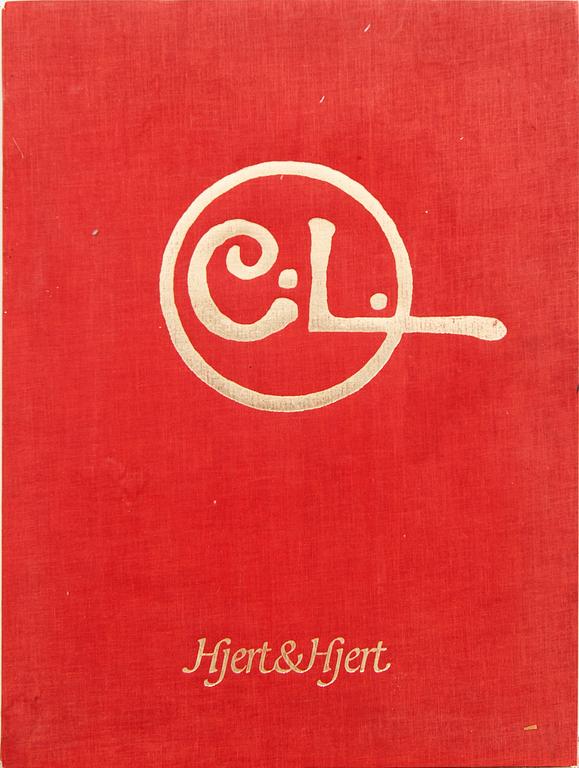 Carl Larsson, after, six etchings, printed in 1983, from the original plates,