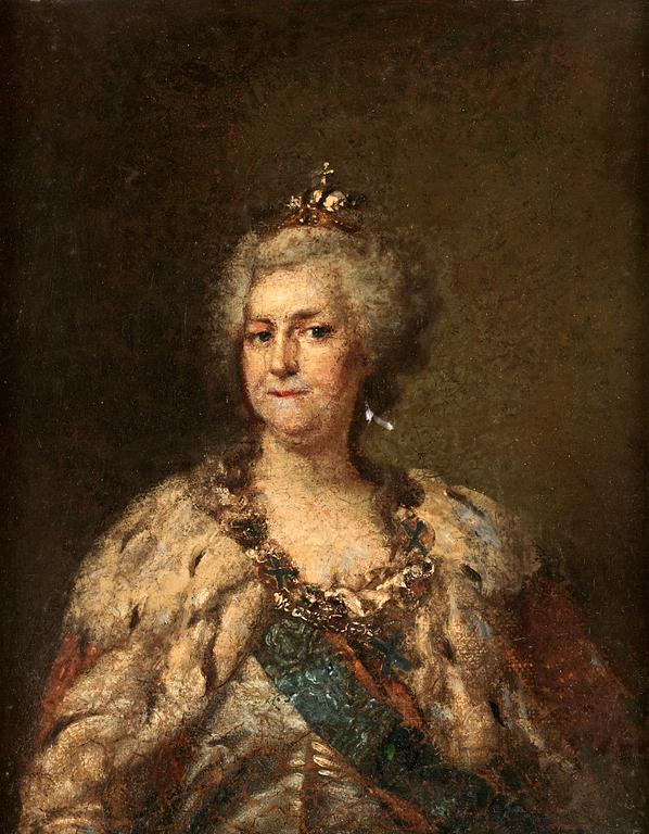 Giovanni Battista Lampi Hans krets, "Kejsarinnan Katarina den Stora" (1729-1796).