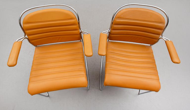 KARMSTOLAR, 1 par, Kenneth Bergenblad, DUX, 1900-talets andra hälft.