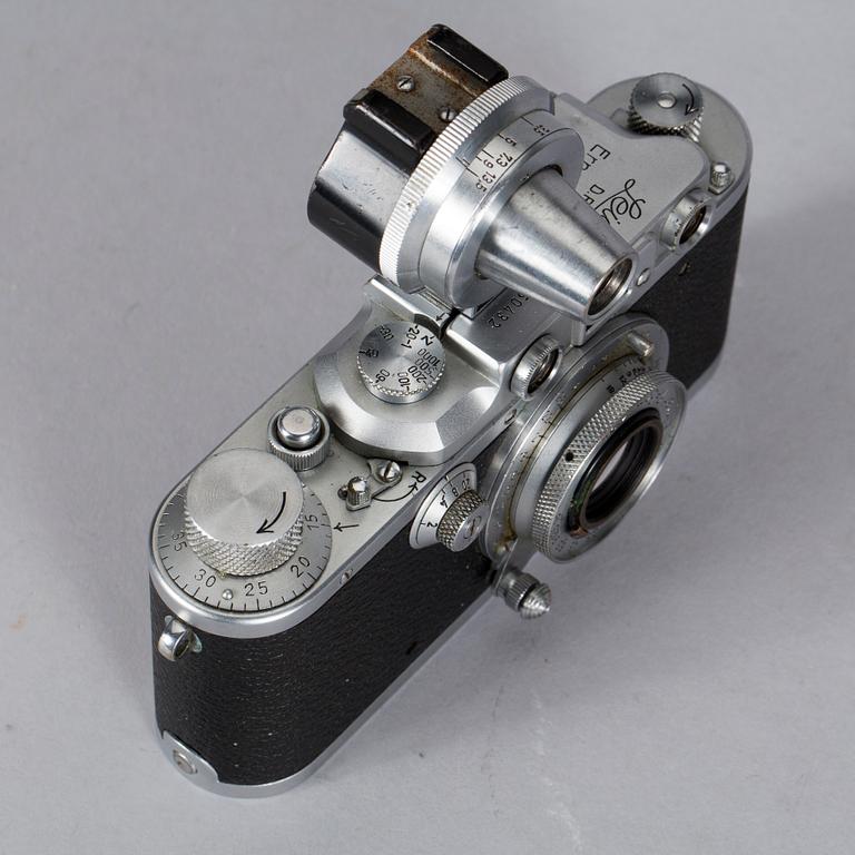 KAMERA, Leica IIIb, nr 350432, Wetzlar, Tyskland, 1940.