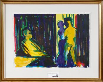 Peter Dahl · PETER DAHL, färglitografi, sign o numr 272/290.