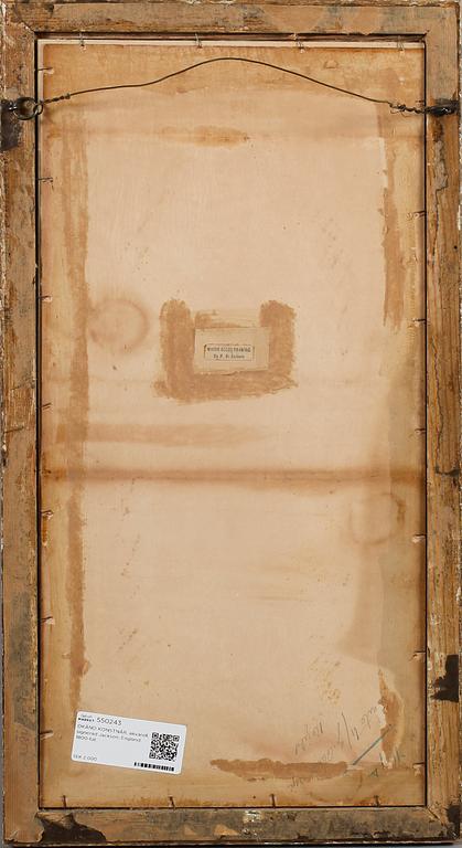 OKÄND KONSTNÄR, akvarell, signerad Jackson, England, 1800-tal.