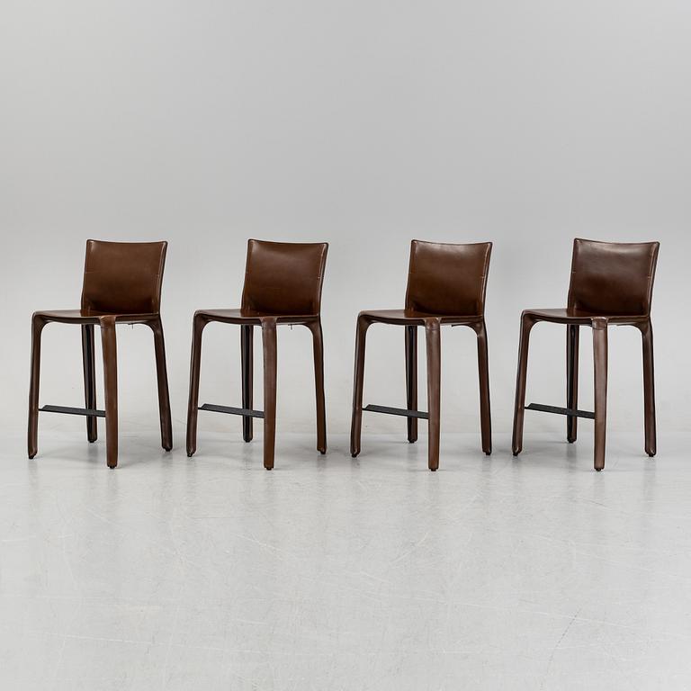 Mario Bellini, barstolar, 4 st "410 CAB" för Cassina, Italien, 2000-tal.