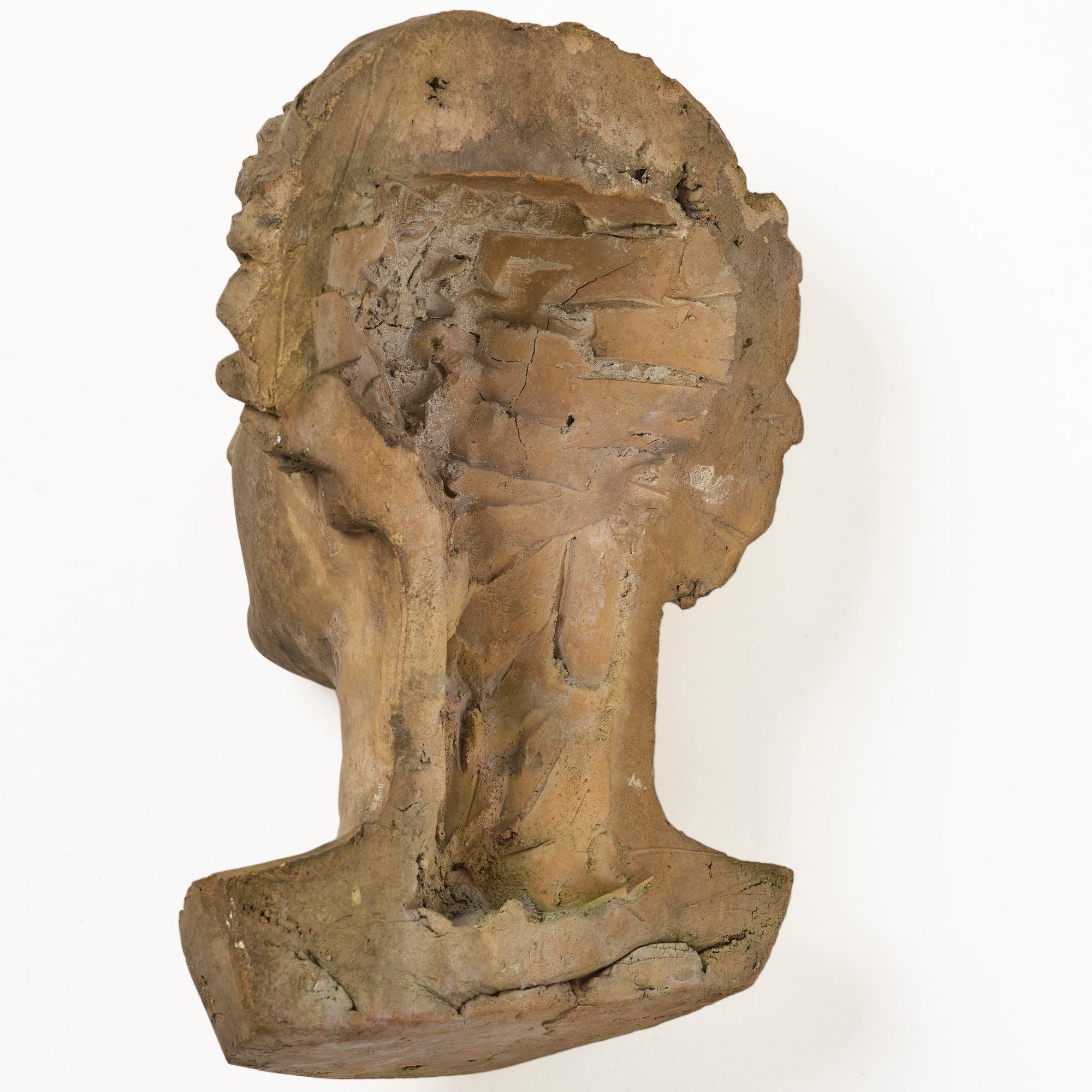 Unidentified artist, wall-mounted bust depicting Artemis.