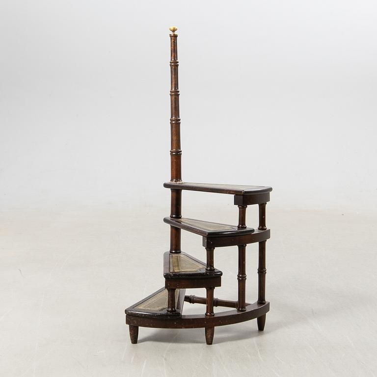 Library staircase, late 20th century.