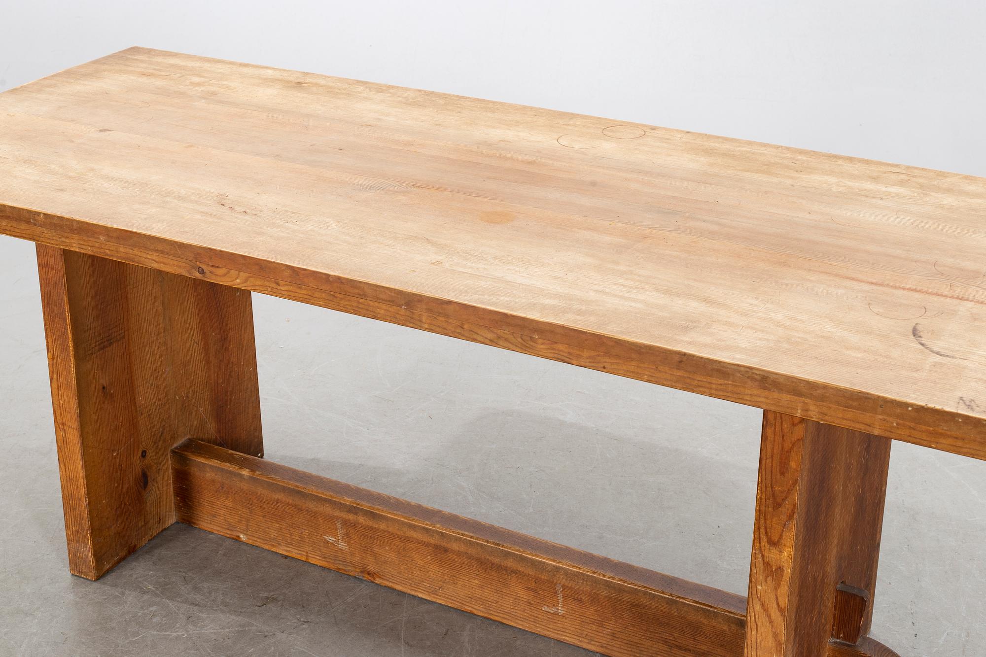 AXEL EINAR HJORT, "Lovö", table, NK, 1930's.