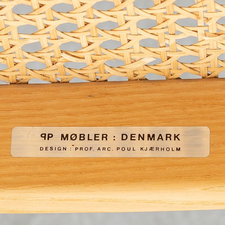 POUL KJAERHOLM, a 'PK 15' chair, PP Møbler, Denmark.